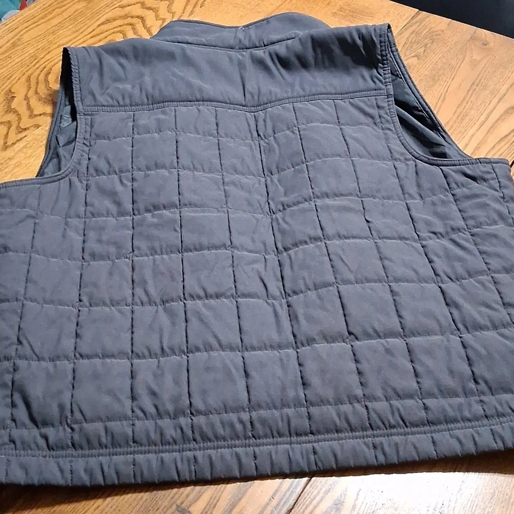 ORVIS VEST Mens LARGE GRAY GREY Casual Outdoors Work Preowned Used Full Zip - Picture 5 of 5